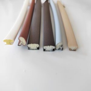 Vinyl clad PU foam sealing strip