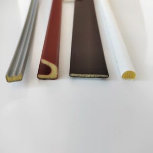 self adhesive weatherstripping vinyl clad seal for doors