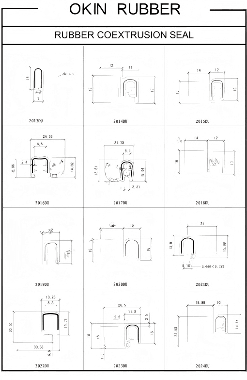 Most Popular Rubber Door Seals okin