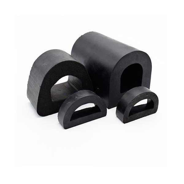 D Section Extruded EPDM Rubber 1