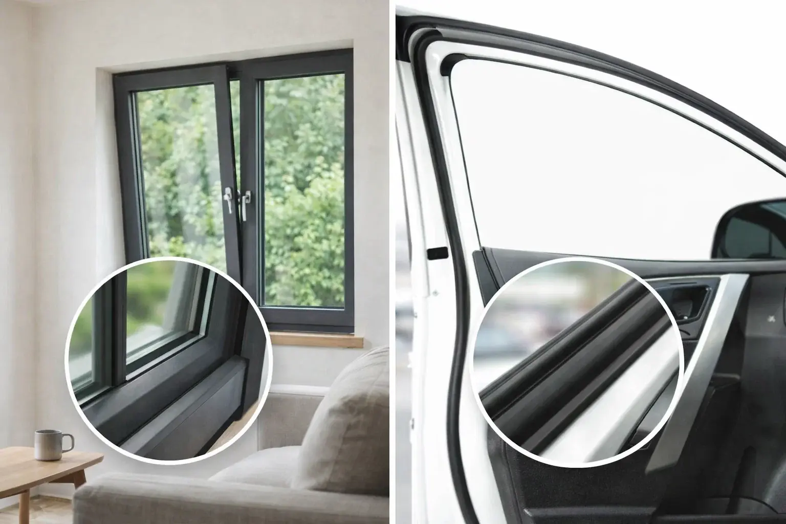 Key Applications of Rubber Extrusions