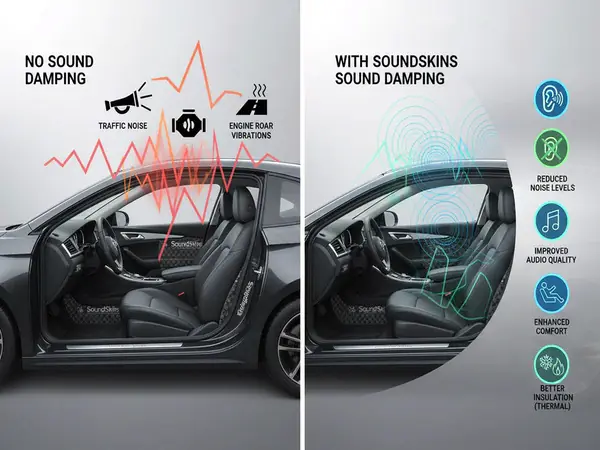 Superior Noise & Vibration Dampening